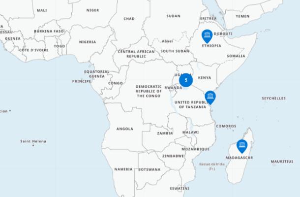 BEAR project map